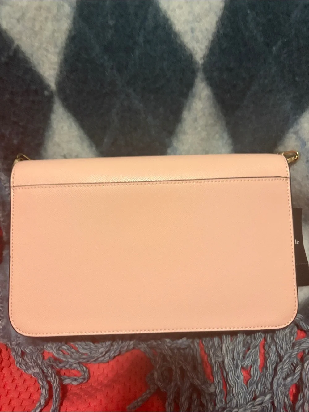Kate Spade Madison NWT Powder Pink Saffiano Crossbody Bag